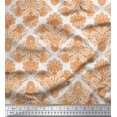 thumbnail image 1 of Soimoi Poly Georgette Fabric Swirls & Paisley Decor Fabric Printed Yard 52 Inch Wide, 1 of 3