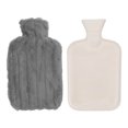thumbnail image 2 of Hot Water Bag, 2000ML Hot Accessories Hot & Cold Therapies Hot Water Bottles Wall Controls Water Bottle High Density Injection Hot Water Bottle With Soft Cover For Winter, 2 of 8