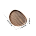 thumbnail image 3 of Wooden Tea Tray Dry Tea Tray Cup Storage Tray Candy Sum Fruit Tray, 3 of 6