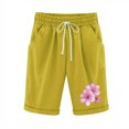 thumbnail image 1 of Birdeem Ensembles Haut et Shorts pour Femmes Shorts à Taille Élastique pour Femmes à Imprimé avec Cordon, 1 of 12