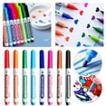 thumbnail image 1 of Kiddies Create Magical Water Floating Drawings Bundle 8Colors Water Painting Pens for Kids Drawing Water Art Markers Set 10ml Craft Stationery, 1 of 7