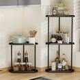 thumbnail image 4 of Efficient 2 Tier Vanity and Counter Organizer for Bathroom Kitchen Closet - Sturdy Metal Shelf Storage Tray with -Functional Design and Space Saving Solution, 4 of 7