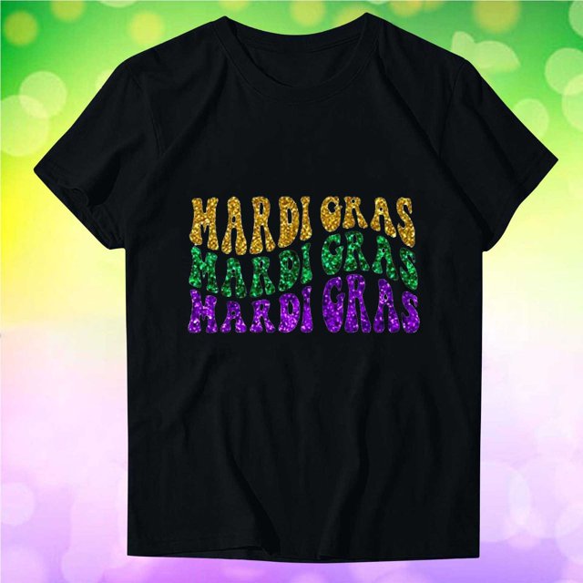 TIMIFIS T-Shirts pour Femmes Été Décontracté Coupe Classique Manches Courtes Col Rond T-Shirt Ample Carnavals T-Shirt à Imprimé Graphique