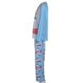 thumbnail image 4 of Family Matching Christmas Pajamas Set,Snowman Printing Tops Long Pants Sleepwear, 4 of 6
