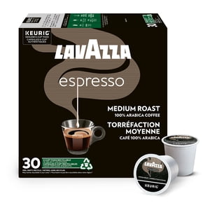 Lavazza Espressso, Rôtissement moyen, Pochettes de café K-Cup, 30 gousses