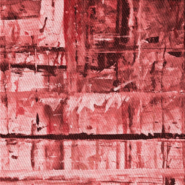 Ahgly Company Tapis d'Aire Intérieur Lavable à la Machine, Carré, Transitionnel, Rouge, 8 Pieds Carré