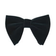 thumbnail image 1 of fastboy Stylish Velvet Bow Tie With Elastic Belt Stable Fixation Non-displacement Wide Application Halloween S, 1 of 6
