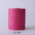 thumbnail image 1 of 280 Meter Colorful Threads Natural Raffia Straw Yarn for Bag Handbag Cushion Basket Hat Knitting Material Crochet Yarn Handcraft, 1 of 7