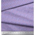 thumbnail image 2 of Soimoi Silk Fabric Poker Card Symbol & Check Print Fabric by The Yard 42 Inch Wide, 2 of 3