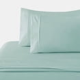 thumbnail image 3 of Marina Decoration 600 Thread Count Ultra Soft Deep Pocket Hotel Standard Solid Bedding Long Staple Percale Cotton All Season Sheet Set with Pillowcase, 3 of 7