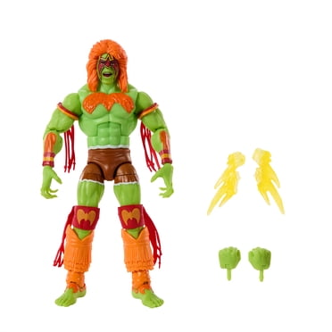 WWE x Street Fighter Ultimate Warrior Action Figure & Accessories, 6-inch Collectible Blanka Mashup Set - Walmart Exclusive