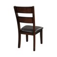 thumbnail image 3 of Topline Home Furnishings Chaise d'appoint Espresso bruni, 3 of 6