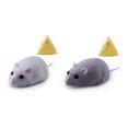 thumbnail image 1 of Souris en Peluche Électronique Sans Fil RC Rat Jouet Interactif (Gris Blanc), 1 of 9