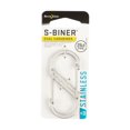 thumbnail image 1 of S-Biner® Dual Carabiner Stainless Steel #3 - Stainless, 1 of 8