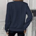 thumbnail image 4 of Timegard Hauts à Manches Longues pour Femmes, Blouse Ajustée à Col en V avec Fermeture Éclair, Couleur Unie, Chic Décontracté, Automne, 4 of 7