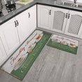 thumbnail image 4 of Coffee Mug Farmhouse Design Style Kitchen Rug Non Skid Non-Slip, Absorbent Mats Set Of 2 for Sink Waterproof Runner Rug for Laundry Room,kitchen Mats 17.7x24+17.7x48inch, 4 of 7