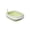 Green, variant on Dvkptbk Cat Litter Box with High Sides, Splashs Proof Designs, Open Top Cat Litter Pan Include Scoop Easy Cleaning
