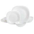 thumbnail image 1 of Gibson Ultra Piazza 18 Piece Dinnerware Set with Opal Tempered Glass, 1 of 7
