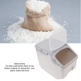 thumbnail image 3 of Airtight Rice Storage Container, Dustproof Bulk Food Container Bin Environmental Material  Plastic Storage Bins with Leak Proof Lid for Rice Flour Cereal Pet Food Storage, 3 of 8
