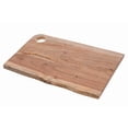 thumbnail image 1 of IH Casa Decor Acacia Wood Live Edge Serving Board Avec Poignée Rond, 1 of 3