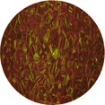 thumbnail image 1 of Ahgly Tapis d'Intérieur Lavable en Machine Carré Acajou Brun, 3 Pieds Carré, 1 of 7