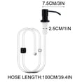 thumbnail image 3 of Vaidha Kitchen Sink Detergent Extractor Vegetable Basin Extension Pipe Sink Detergent Press Bottle, 3 of 3