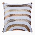 thumbnail image 1 of Pillow Cover, Decorative Pillow Covers, Decorative Pillow Covers 20x20 inch (50x50 cm) White, Silk Throw Pillow Covers, Handmade Pillow Covers, Modern, Abstract Pattern - Alchemy, 1 of 3