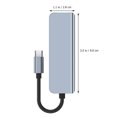 thumbnail image 2 of USB Hub 4 Ports USB 3.1 Type-C to USB 3.0 Hub Transfer Adapter Accessory, 2 of 6