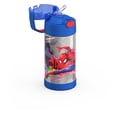 thumbnail image 5 of Thermos Kids Bouteille d'eau isolée sous vide avec paille rabattable, 355 ml, Spiderman, 5 of 5