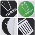 thumbnail image 4 of KAKOWELY 12Pcs Recycle Sticker Trash Bin Label Garbage Sorting Stickers Bins Recycling Decals,3.94X"X3.94"X0.2", 4 of 5