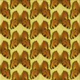 thumbnail image 1 of Ahgly Company Machine Washable Indoor Square Transitional Mahogany Brown Area Rugs, 6' Square, 1 of 7