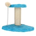 thumbnail image 3 of Cat Tree, Cat Scratching Post Grinding Claws Easy To Install 2 Layers  For Indoor For Kittens Blue, 3 of 8