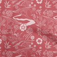 thumbnail image 1 of oneOone Viscose Jersey Magenta Fabric Asian Japanese Pattern Sewing Material Print Fabric By The Yard 60 Inch Wide, 1 of 4