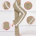 thumbnail image 4 of Meichang Spring Clearance Womens Yoga Pants High Elastic Waist Modal Bootcut Pants Workout Running Yoga Trousers Casual Yoga Gym Leggings with Drawstring, 4 of 9