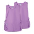 thumbnail image 1 of Adar Unisex Cobbler Apron (2 Pack) with 2 Pockets/Adjustable Ties - Available in 18 Colors, 1 of 6
