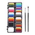 thumbnail image 2 of lionlar Face Body Paint Set Palette Washable Photo Prop with Brushes Facepaints Painting, 2 of 9