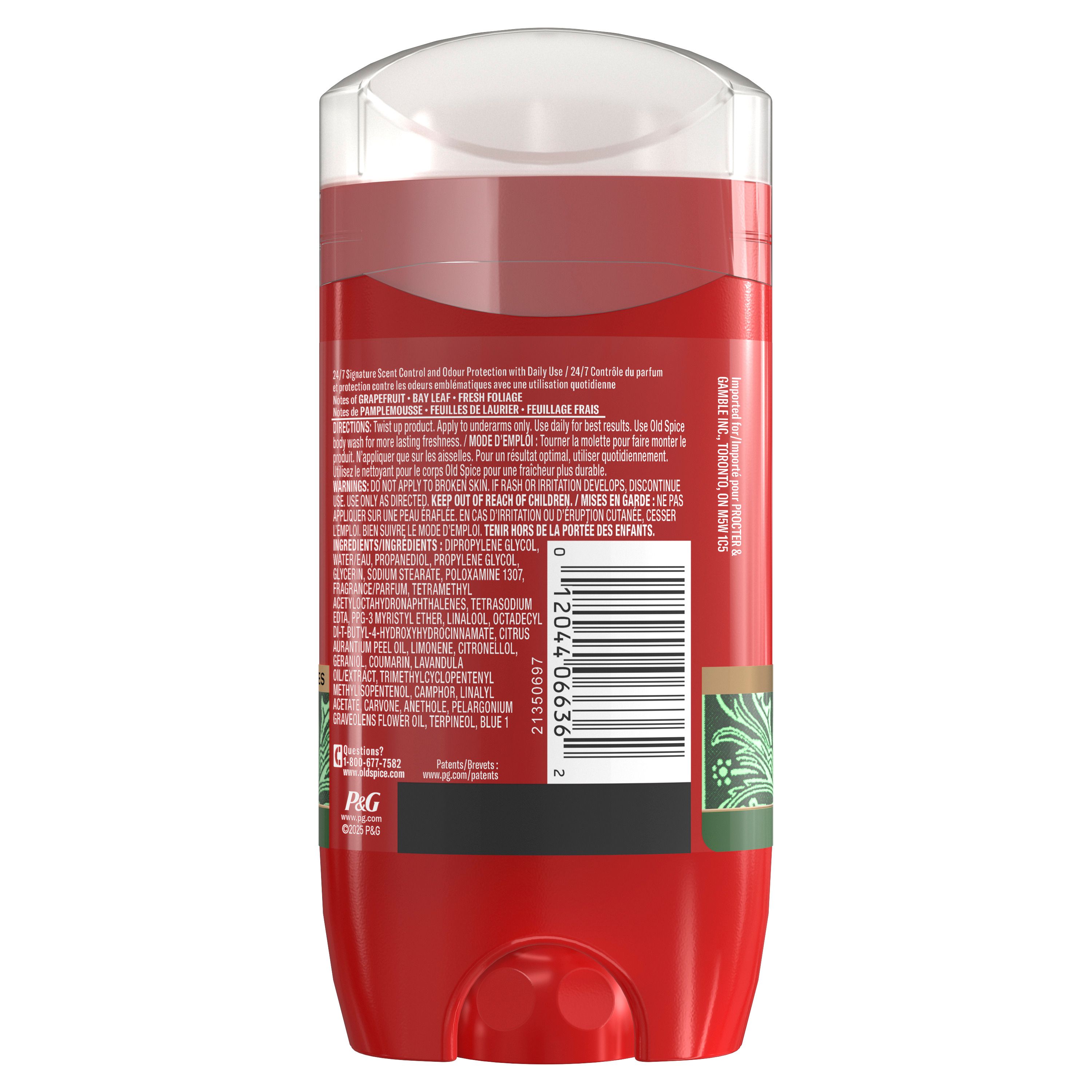 Old Spice Collection Rouge – Désodorisant Ace – 85 g