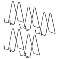 thumbnail image 1 of Unique Bargains 5Pack 7.5Inch Plate Stand for Display Iron Easel Plate Holder for Photo Black, 1 of 5