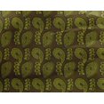 thumbnail image 4 of oneOone Georgette Viscose Fabric Abstract Block Printed Fabric 1 Yard 42 Inch Wide, 4 of 4