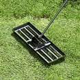thumbnail image 2 of Costway Lawn Leveling Rake 30" x 10" Heavy Duty Level Lawn Tool for Garden Backyard/Lawn Black, 2 of 10