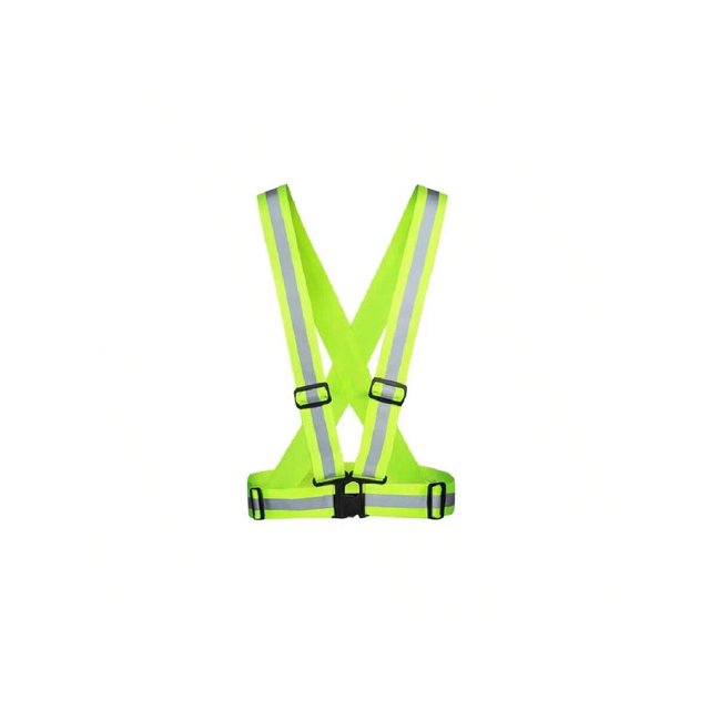 1pc Reflective Elastic Shoulder Strap, Unisex, High Stretch And High Reflection, Suitable For Cycling, Running, Outdoor Activities Protective Gear