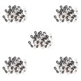thumbnail image 2 of maskred Chaîne Porte-Lunettes à la Mode 50 Pcs Support Boucle Type A 50 Pcs 5Set, 2 of 6