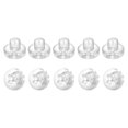 thumbnail image 1 of Unique Bargains M4x4mm Plastic Phillips Bolts PC Pan Head Machine Screws Transparent 50 Pack, 1 of 5
