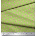 thumbnail image 3 of Soimoi Tissu Poly Georgette Imprimé d'Insectes Escargots au Mètre 52 Pouces de Large, 3 of 3