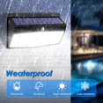 thumbnail image 4 of Solar Lights Outdoor Motion Sensor LED Super Bright Solar Powe Light with Lighting Modes Wireless IP Solar Wall Lights Security Lighting for Yard Deck Garage, 4 of 8