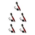 thumbnail image 2 of Redempat Stainless Steel Golf Club Brush Portable Solid Color Shoe Brushes Red Lidless 5Set, 2 of 6