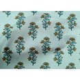 thumbnail image 4 of oneOone Cotton Poplin Fabric Leaves & Floral Block Printed Craft Fabric BTY 42 Inch Wide, 4 of 4
