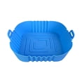 thumbnail image 2 of TIMIFIS Air Silicone Pots en pour Friteuse à, Panier en Silicone pour Friteuse à Air Chaud, Accessoires de Four pour Friteuses à Air Sûrs pour les Aliments, Remplacement du Papier Parchemin, Doublure Réutilisable en Silicone pour Friteuse à Air s'Adapte à la Friteuse à Air, 2 of 7