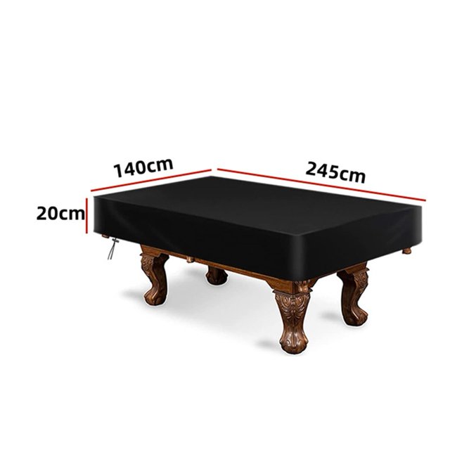Housse de Table de Billard Oxford Robuste Imperméable pour Table de Snooker