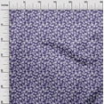 thumbnail image 3 of oneOone Cotton Flex Purple Fabric Floral Sewing Craft Projects Fabric Prints By Yard 40 Inch Wide, 3 of 4